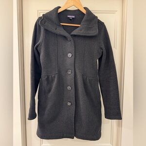 Patagonia Black Pea Coat
